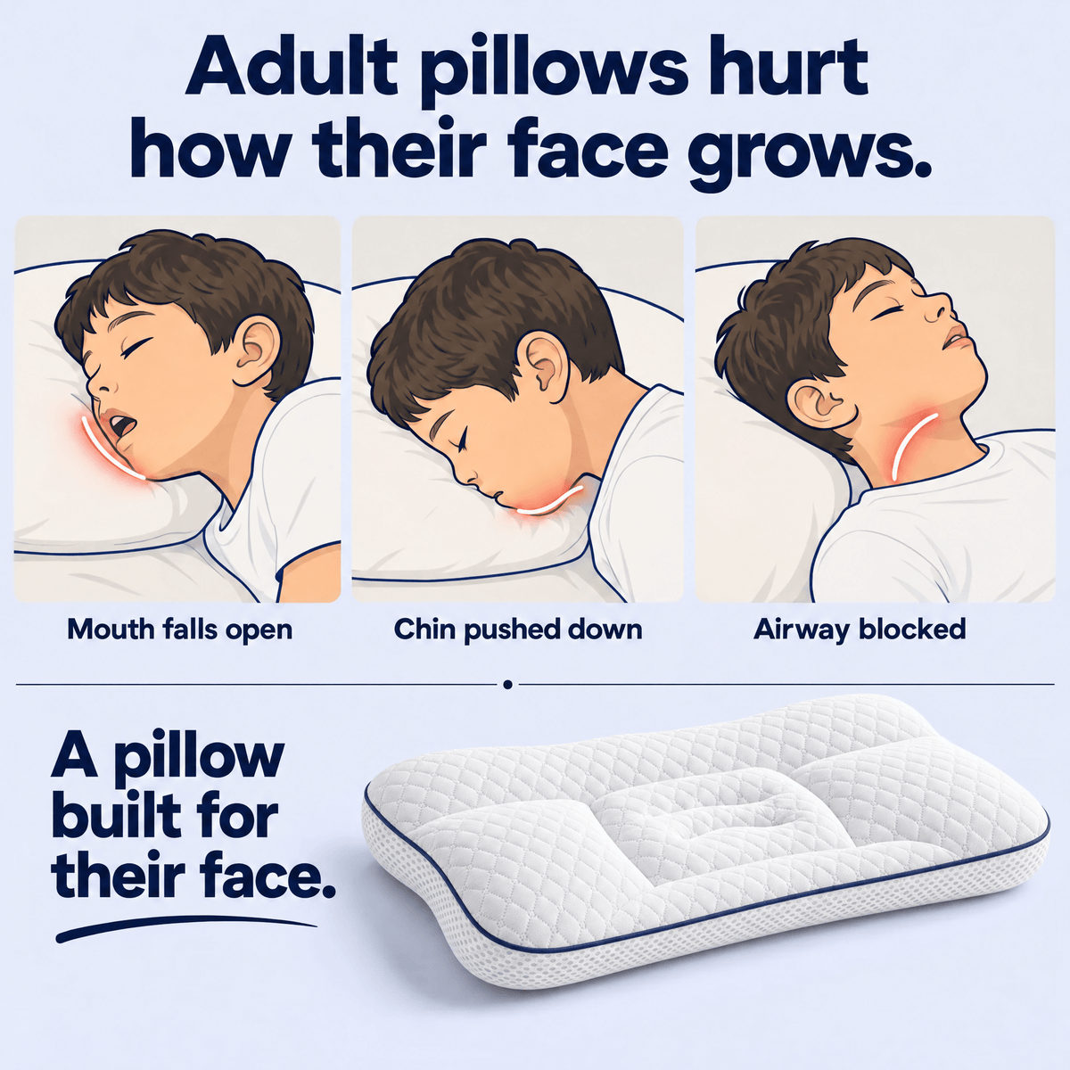 The Kids' Posture Pillow - Nubo